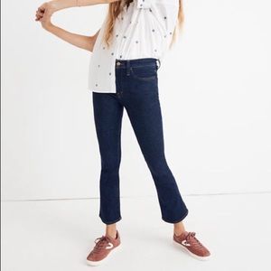 Madewell Cali Demi Boot Jeans NWOT